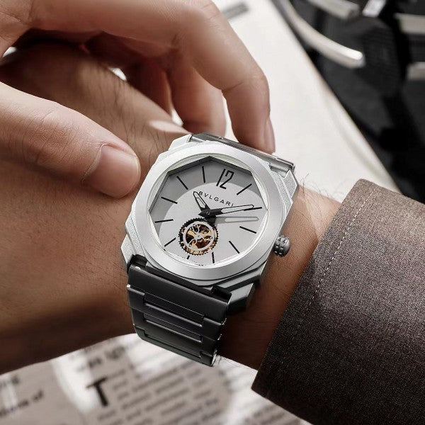 Bvlgari Man Finissimo Chain Grey