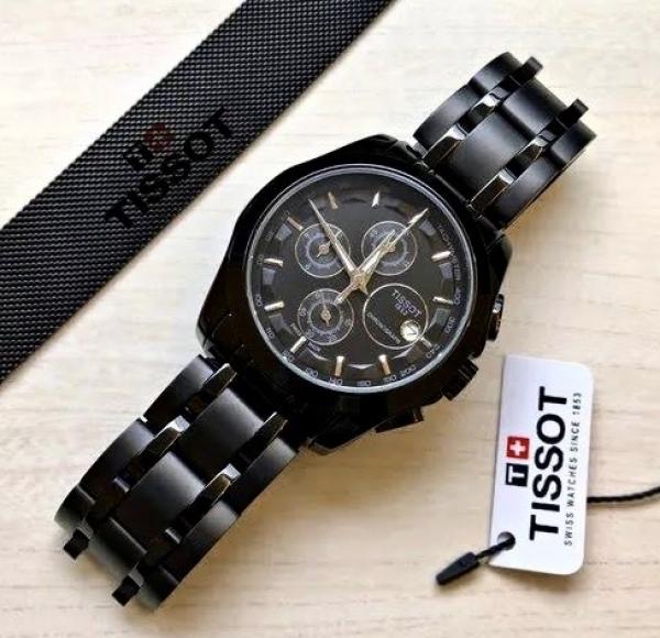 TissotMens Chain_1853_Chronograph_Black