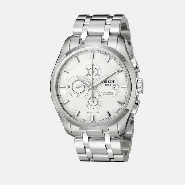 TissotChain 1853 Chronograph White Dial