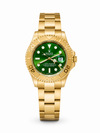 Rolex_Mens_Yatch_Master_Chain_Gold_Green