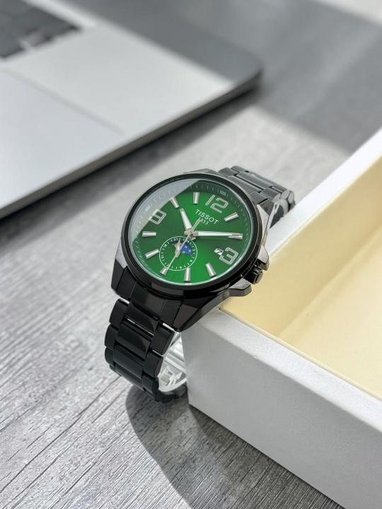 Omega_Mens_Stainless_Steel_Green_Dial