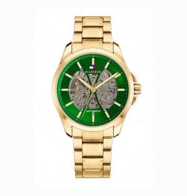 Tommy_Hilfiger_Automatic_Chain_Gold-Green