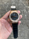Hublot Automati_c back open leather