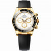 Roleex Daytona Cosmograph Silicon Gold White