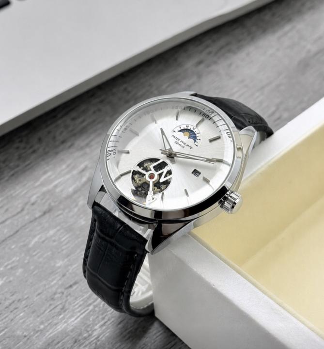 Patek_Philippe_Mens_Back-Open_Silver_Black