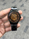 Fossiilll Townsman Chain Belt Watch