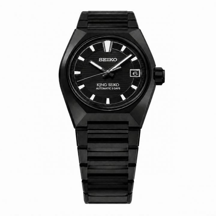 Seiko King Silver Black