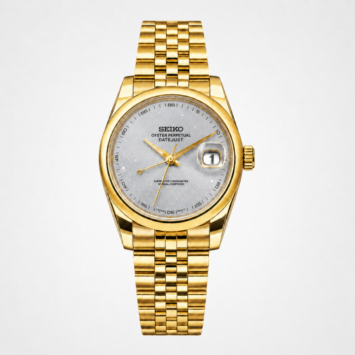 Seiko Oyster Perpetual Galaxy Gold