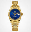 Seiko Oyster Perpetual Galaxy Gold Blue