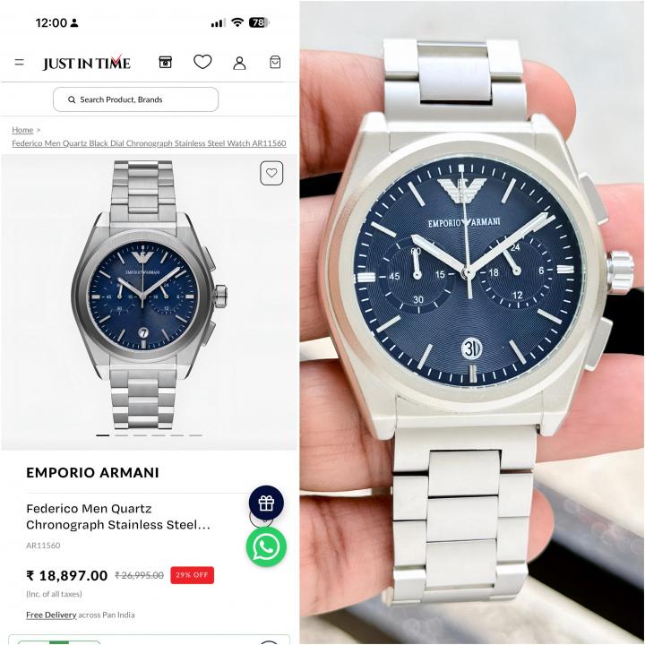 Emporio Arman_i Federico Edition