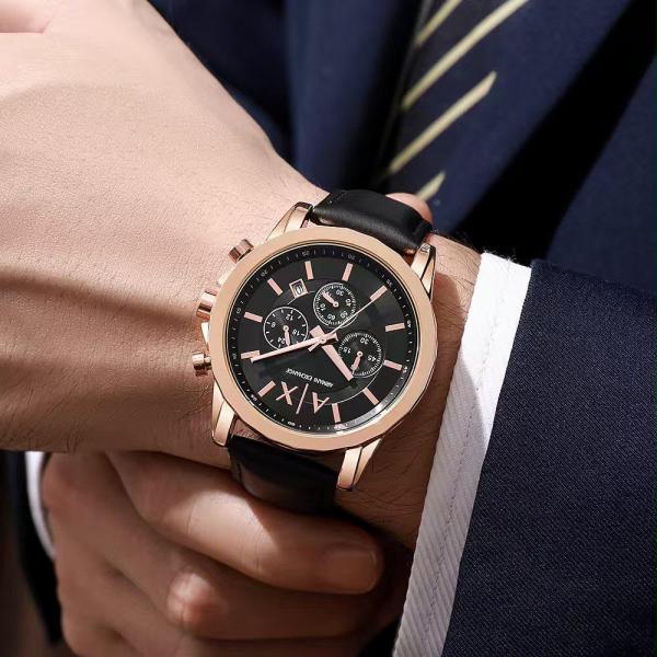 ArmanExchange Ax Chronograp en Black