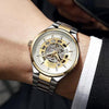 OmegaAutomatic Open Heart Gold Two Tone