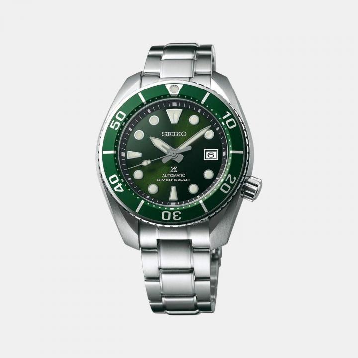 Seiko Prospex Back Open Green Dial