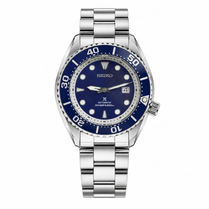 Seiko Prospex Back Open Blue Dial