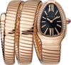 Bvlgari Serpenti Tubogas Rose Gold Black Dial