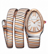 Bvlgari Serpenti Tubogas Twotone Rose Gold White