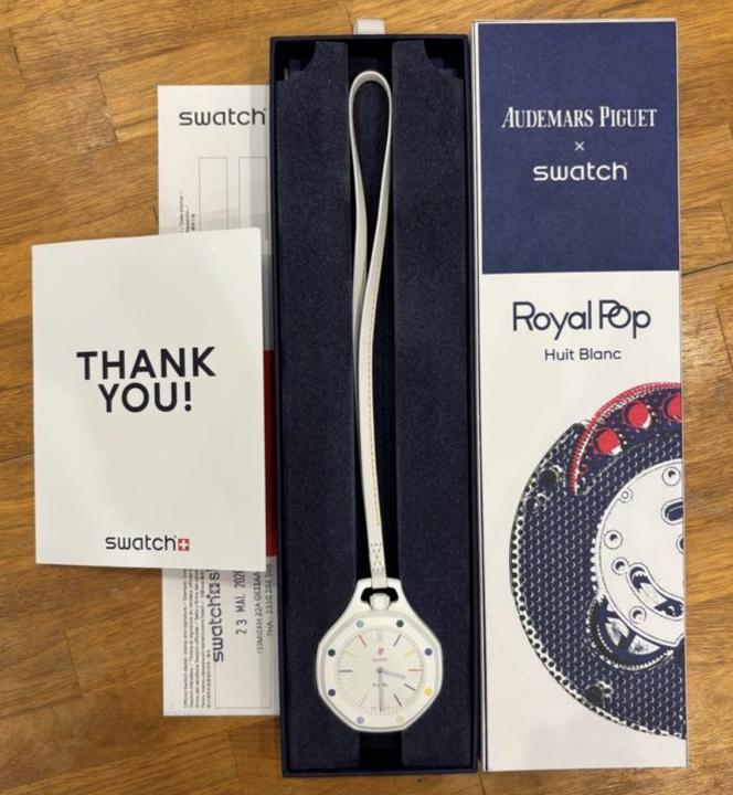Audemars l Piguet POP S Watcx With Box White