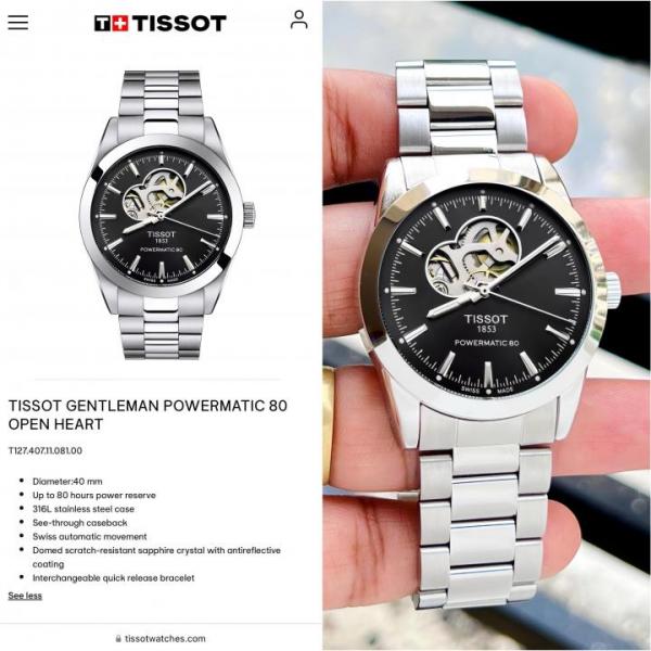 Tisso_t Tradition Powermatic Automatic Watch