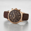 Fossii_l Neutro Chronograph Brown Copper Brown