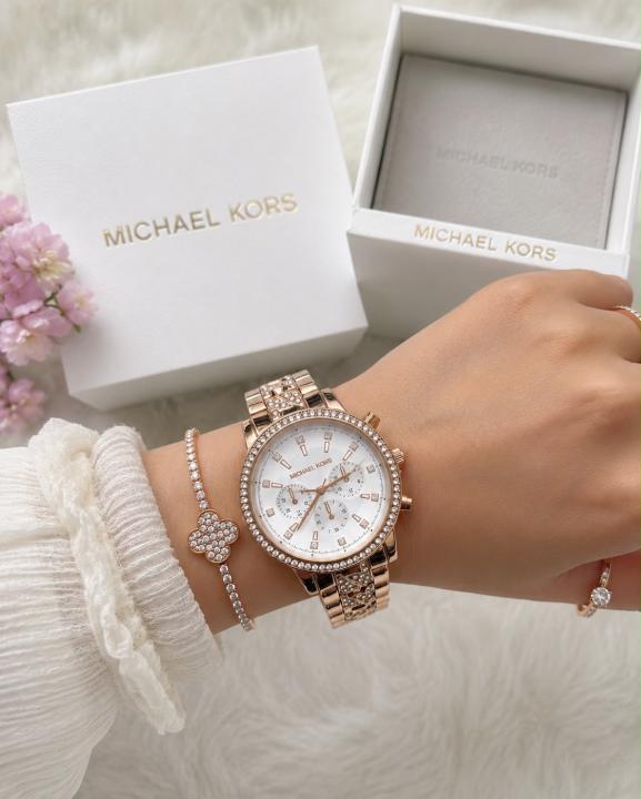 Micheal KorsBradshaw Diamond Rosegold White