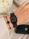 Roleex Women Square Full Black