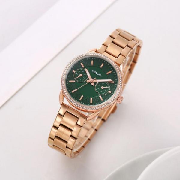 Fossi l Tailor Rosegold Green Diamond
