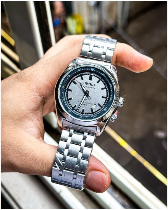 Seiko Prospex Speedtimer Con Temporizador  Silver-Grey