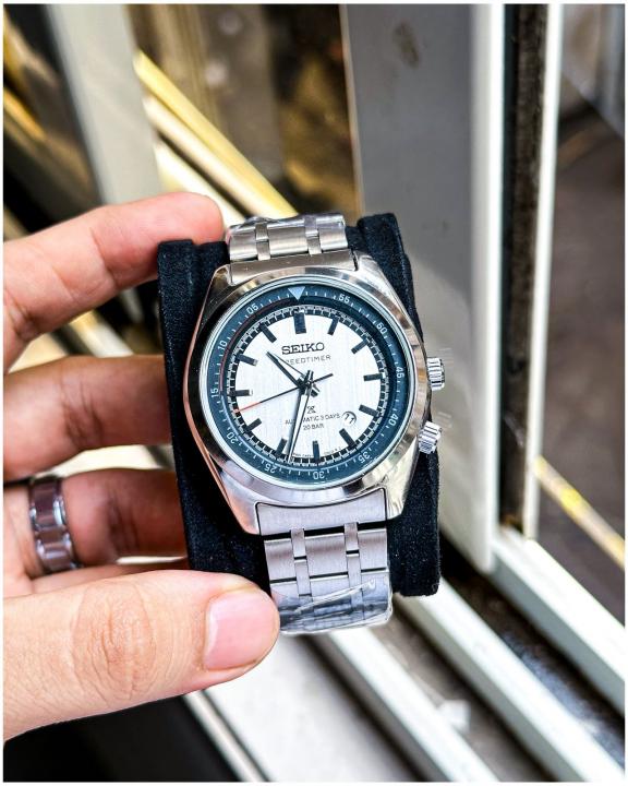 Seiko Prospex Speedtimer Con Temporizador  Silver-Grey