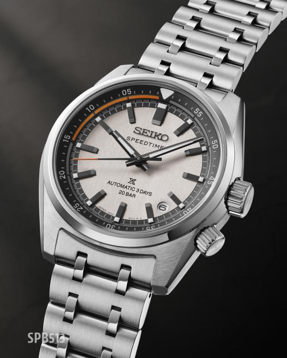 Seiko Prospex Speedtimer Con Temporizador  Silver-Grey