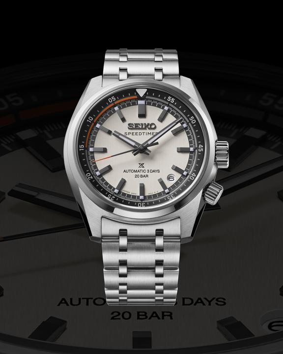 Seiko Prospex Speedtimer Con Temporizador  Silver-Grey