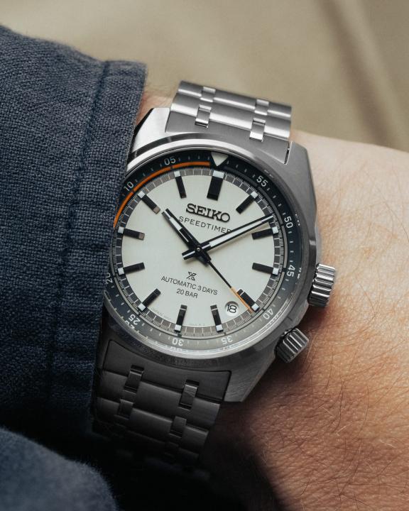 Seiko Prospex Speedtimer Con Temporizador  Silver-Grey