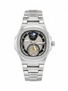 Patek Phillippe PP Chain Silver Black Dial