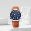 Fossii_l Townsman Chronograph LightBrown-Silver-Blue