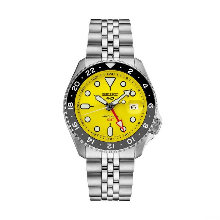 Seiko 5 Sports GMT Yellow Dial