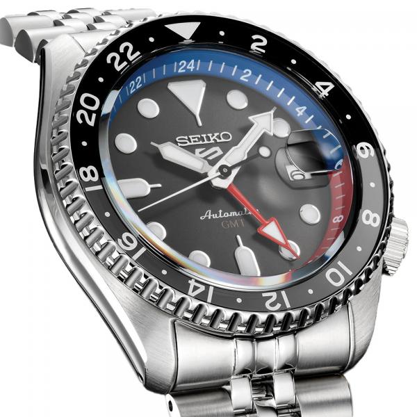 Seiko 5 Sports GMT Black Dial