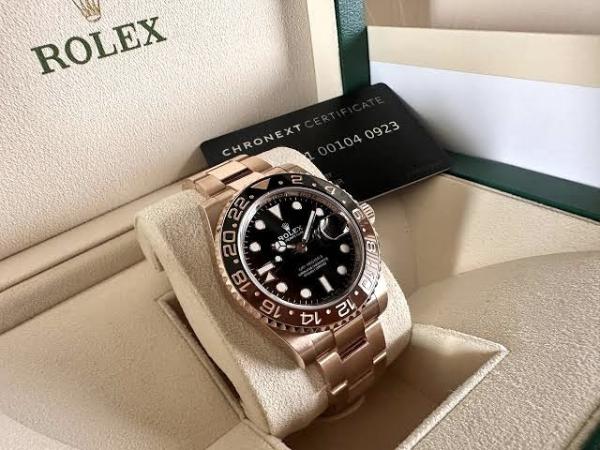 Roleex Mens Oyster GMT Master 2 Root Beer Date Heavy Quality