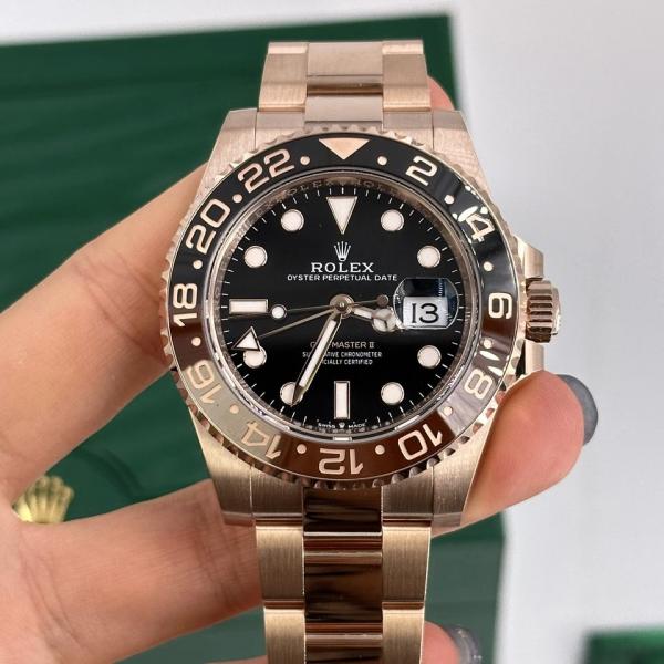 Roleex Mens Oyster GMT Master 2 Root Beer Date Heavy Quality