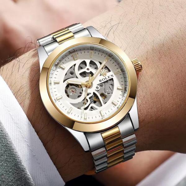 Roleex Skeleton Automatic ( Back open )