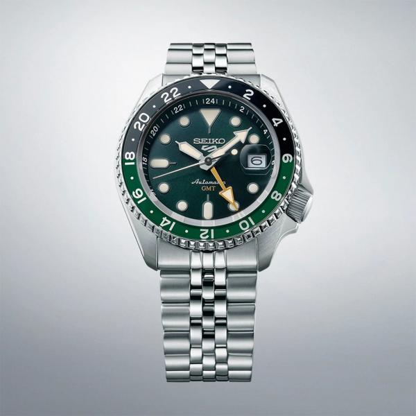Seiko 5 Sports GMT Green