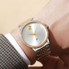 Movado Museum Classic Diamond 2Ton-Gold-White