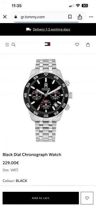 Tommy Hilfigee_r Chronography