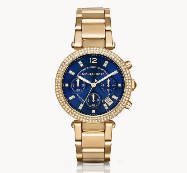 Michael l Kors Parker Gold Blue