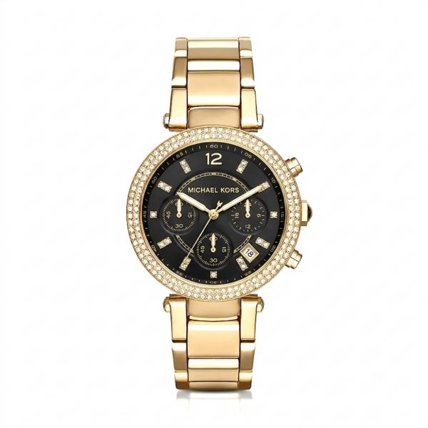Michael l Kors Parker Gold Black