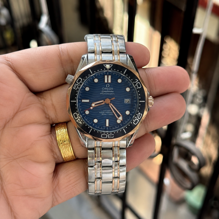 Omeg Seamaster Automatic Open Heart Premium