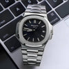 Patek phillippp_eNautilus Quartz Silver-Black