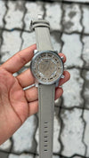 Monn_t Blanc    This appears to be a Montblanc M1122  quarz movement chronograph all working premium leather