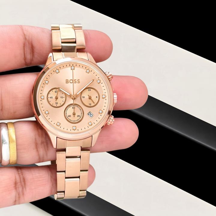 Boss Hera Crystal Chronography For Her