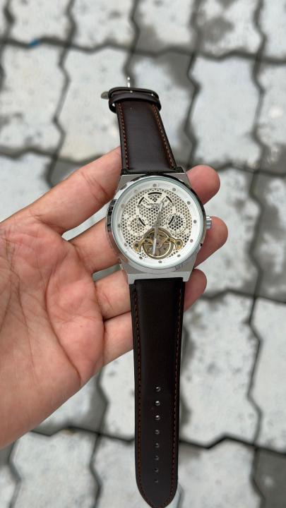 Patee_k Philippe skeleton automatic skeleton Back opne premium leather