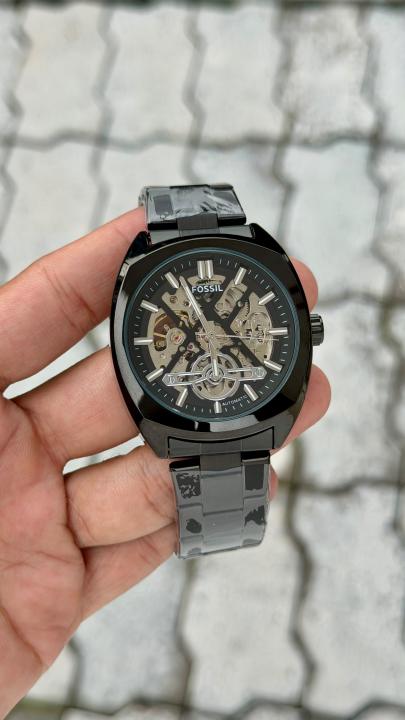 Fossii_l Everett Automatic   premium  stainless steel