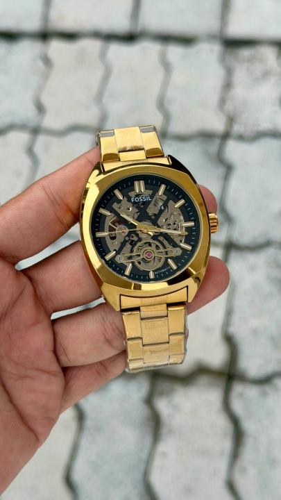 Fossii_l Everett Automatic   premium  stainless steel